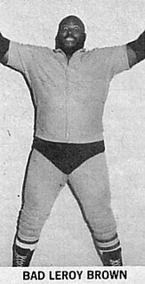 Leroy Brown (wrestler) American professional wrestler