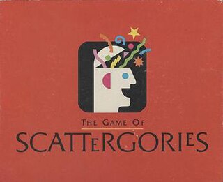 <i>Scattergories</i> Creative-thinking category-based party game