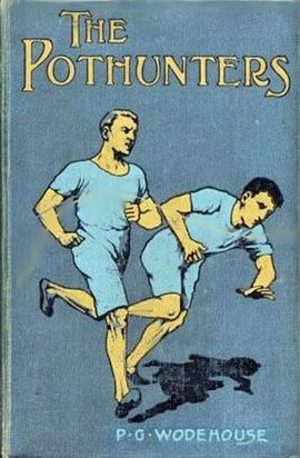 Cover of Wodehouse's first published novel, 1902