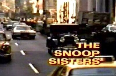 The Snoop Sisters title card