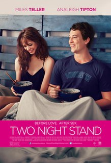 <i>Two Night Stand</i> 2014 film by Max Nichols