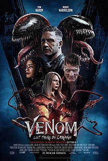 <i>Venom: Let There Be Carnage</i> 2021 American superhero film
