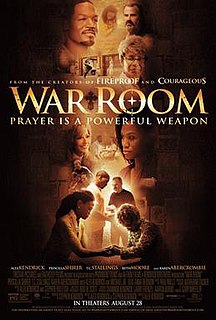 <i>War Room</i> (film) 2015 film by Alex Kendrick