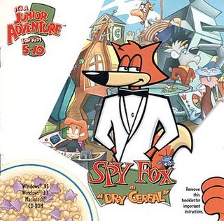 <i>Spy Fox in "Dry Cereal"</i> 1997 video game