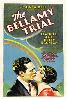 <i>The Bellamy Trial</i> 1929 film