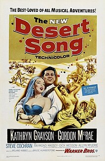 <i>The Desert Song</i> (1953 film) 1953 film by H. Bruce Humberstone