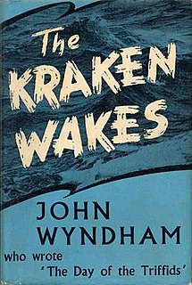 <i>The Kraken Wakes</i> 1953 science fiction novel by John Wyndham