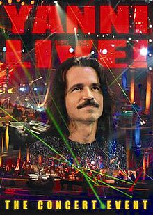 Yanni Live! DVD қақпағы