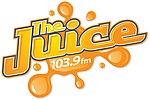 Former logo used before February 14, 2014 1039thejuice logo.jpg