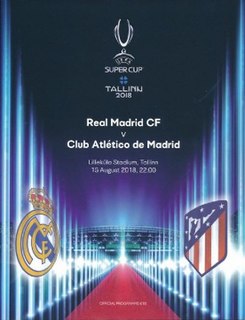 <span class="mw-page-title-main">2018 UEFA Super Cup</span> Football match