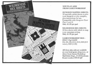 <i>Wilderness Hex Sheets</i> Tabletop role-playing game supplement