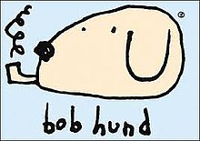 Logotipo da banda bob hund