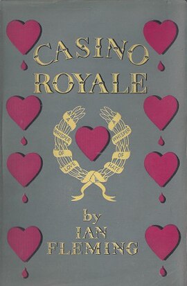 First edition cover, conceived by Fleming