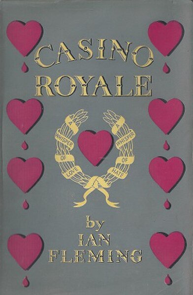 First edition cover, conceived by Fleming