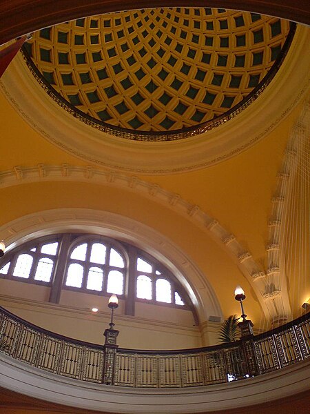 Ceiling of the Aston Webb building