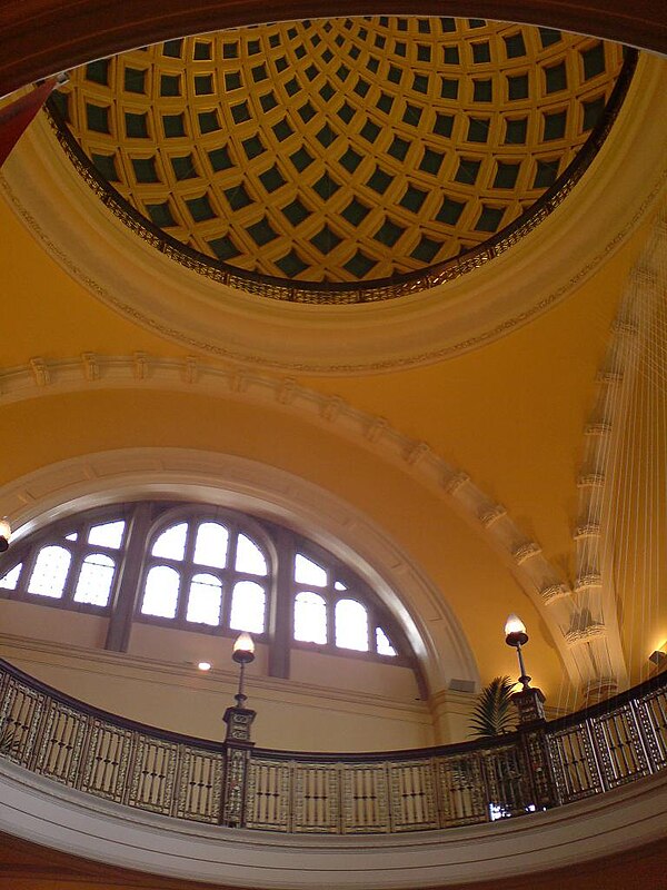 Ceiling of the Aston Webb building