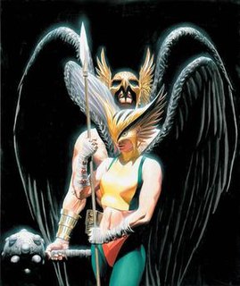 Hawkgirl Name of several female fictional superhero characters, all owned by DC Comics