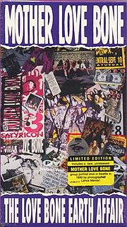 <i>The Love Bone Earth Affair</i> 1993 video by Mother Love Bone