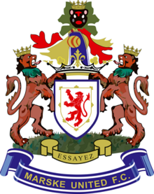 Marske United's emblem