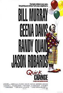 <i>Quick Change</i> 1990 film by Bill Murray, Howard Franklin