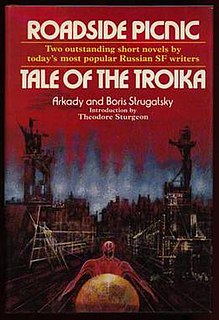 <i>Roadside Picnic</i> Science fiction novel Arkady and Boris Strugatsky