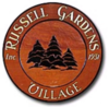 Official logo of Russell Gardens, New York
