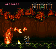 Gameplay screenshot SNES Demon's Crest (Demon's Blazon - Makaimura Monsho-hen).png