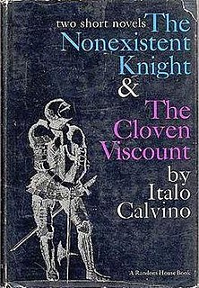 <i>The Cloven Viscount</i> Work of Italo Calvino.