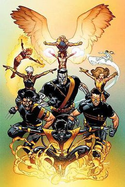 Cover art for Ultimate X-Men #65, by Stuart Immonen.