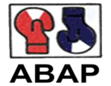 Former ABAP logo (1977-2013) Amateur Boxing Association of the Philippines logo.png