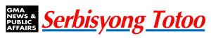 GMA News and Public Affairs logo with the "Serbisyong Totoo" tagline, a logo from 2002 to 2022. GMANewsLogo.svg