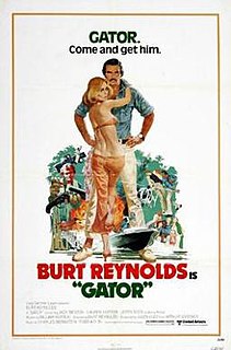 <i>Gator</i> (film) 1976 film by Burt Reynolds