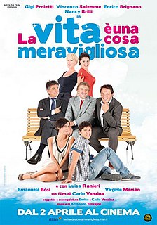 <i>La vita è una cosa meravigliosa</i> 2010 Italian film