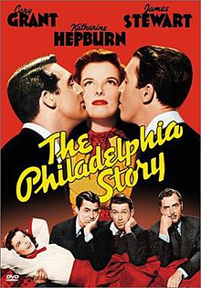 A promotional poster for The Philadelphia Story Philadelphiastorydvdcover.jpg