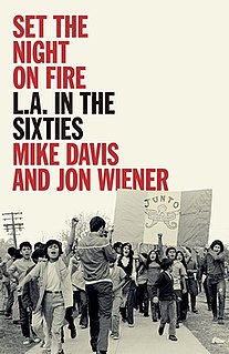 <i>Set the Night on Fire</i> Book about Los Angeles in the 1960s with a focus on civil rights