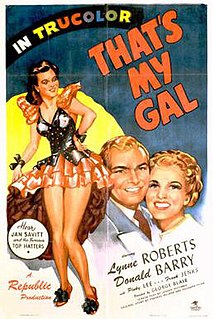 <i>Thats My Gal</i> 1947 film by George Blair