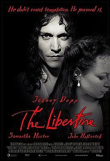 <i>The Libertine</i> (2004 film) 2004 British drama film by Laurence Dunmore