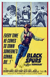 <i>Black Spurs</i> 1965 film by R. G. Springsteen