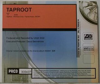 <span class="mw-page-title-main">I (Taproot song)</span> 2001 Taproot song