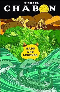 <i>Maps and Legends</i> book by Michael Chabon