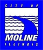 Official logo of Moline, Illinois