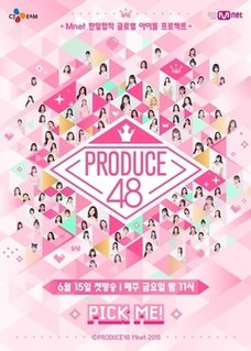 <i>Produce 48</i> competition television show