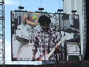 Bloc Party's Kele Okereke on the Main Stage at Oxegen 07. Bloc Party's Kele Okereke @ Oxegen 07.jpg