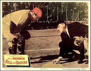 <i>Kill the Umpire</i> 1950 film by Lloyd Bacon