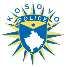 Logo de la Komuna polictrupo de Kosovo.