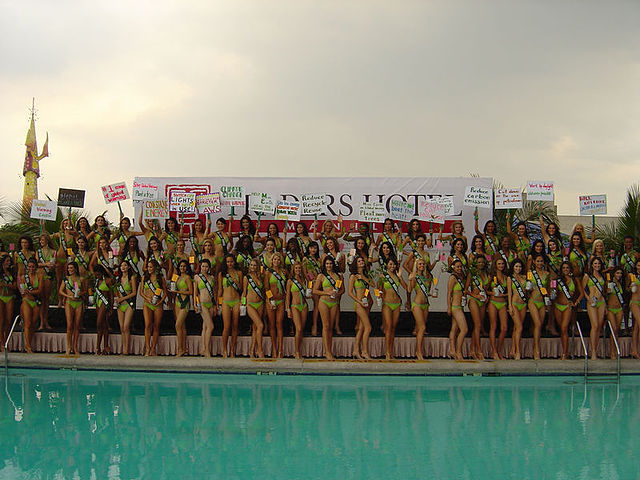 Delegates of the Miss Earth 2006 during the Press Presentation
