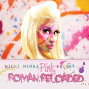 Standard edition cover. Deluxe edition cover has Minaj posing differently.
