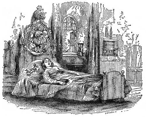 "At Rest" Illustration by George Cattermole