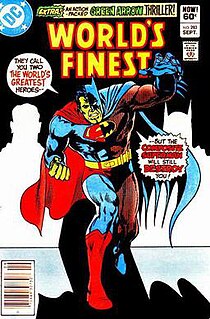 <span class="mw-page-title-main">Composite Superman</span> DC Comics supervillain, an enemy of Superman and Batman