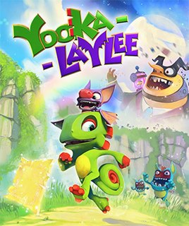 <i>Yooka-Laylee</i> 2017 platform video game by Playtonic Games